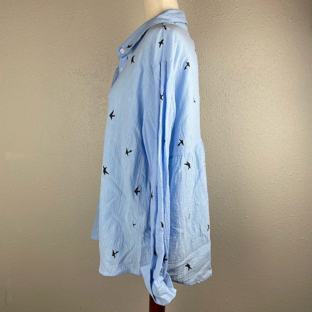 Blue Button Down Shirt Size XL EUC - Picture 3 of 6